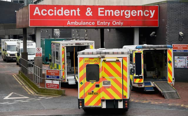 The last time the A&E waiting time target was met in Scotland was July 2017 (Picture: Jeff J Mitchell/Getty Images)