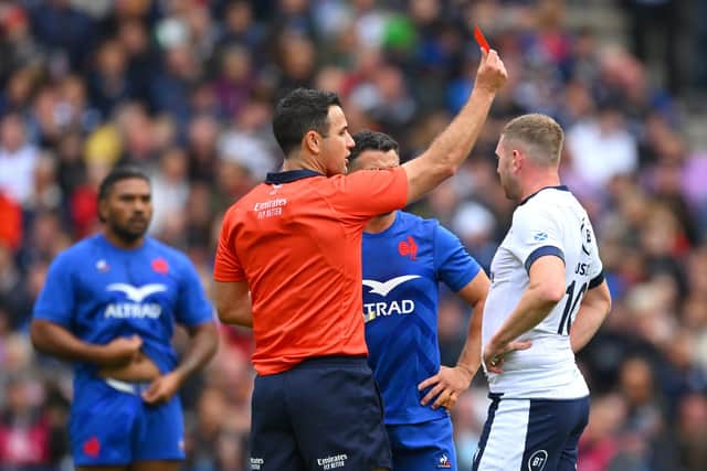 World Rugby is trialling changes to the red card rule that would allow teams to replace the sent off player after 20 minutes. (Photo by Stu Forster/Getty Images)