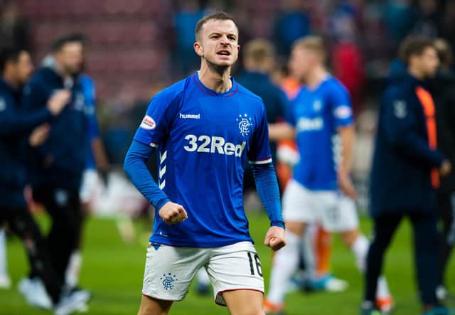 Andy Halliday joins Hearts after five years at Rangers. Picture: SNS