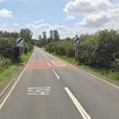 A man, 27, has died after a crash on the A68 southbound near St Boswells on Friday (Photo: Google Maps).