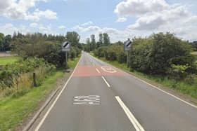 A man, 27, has died after a crash on the A68 southbound near St Boswells on Friday (Photo: Google Maps).