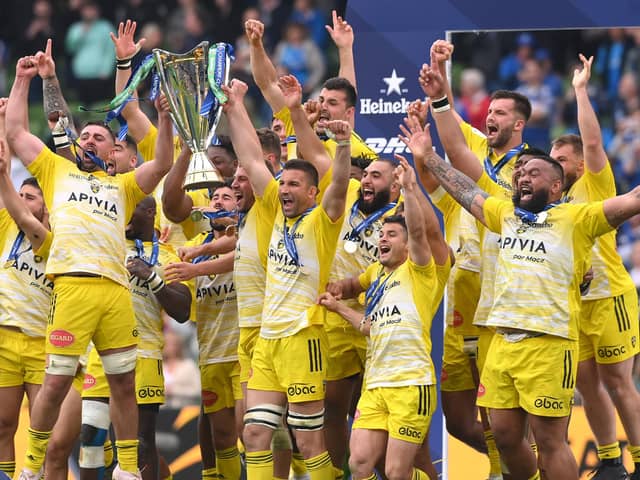 Stade Rochelais have been European champions in each of the last two seasons but how would they fare in a Club World Cup against the best of the southern hemisphere? (Photo by Stu Forster/Getty Images)