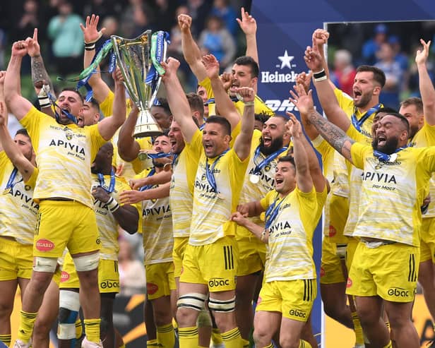 Stade Rochelais have been European champions in each of the last two seasons but how would they fare in a Club World Cup against the best of the southern hemisphere? (Photo by Stu Forster/Getty Images)