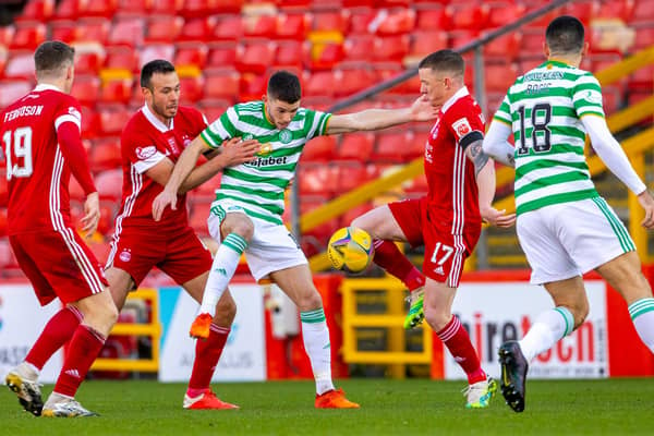 Aberdeen and Celtic fought out a 3-3 draw last week. Expect more goals on Sunday. Picture: Alan Harvey/SNS