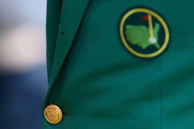 Sunday morning at The Masters is where a meeting between media members and Green Jackets take place in the Press Building. Picture: Andrew Redington/Getty Images.