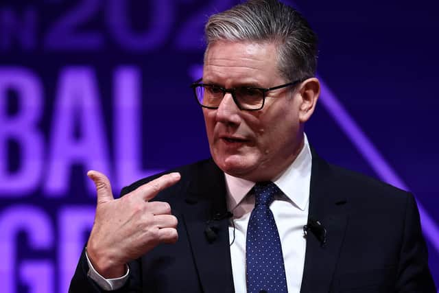 Anyone who wants to work in the UK will need to have a digital ID by the end of the Parliament, Sir Keir Starmer has said (Picture: Henry Nicholls/AFP via Getty Images)