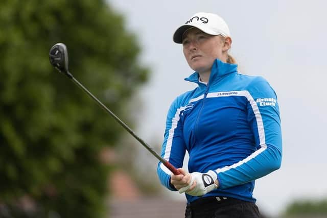 Louise Duncan is feeling more comfortable about her appearance in this week's Freed Group Women's Scottish Open at Dundonald Links than she did when making her professional debut in the same event 12 months ago. Picture: Tristan Jones/LET