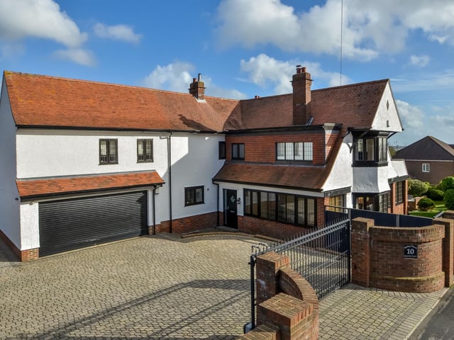This four bedroom home in Glebe Park Avenue is on sale for £1.185m. It is listed by Fine and Country.