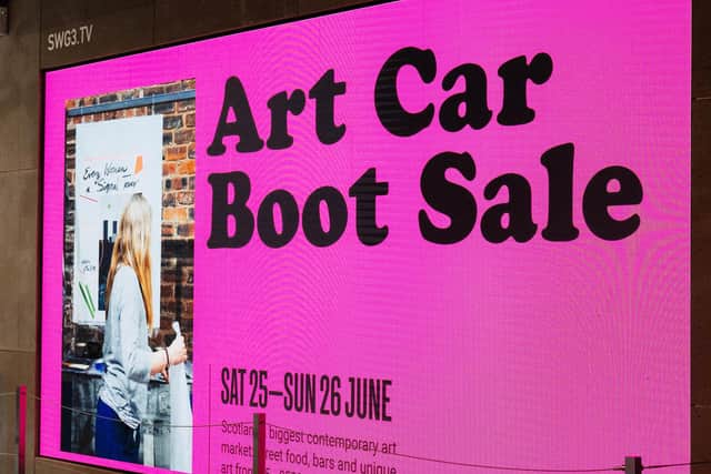 Art Car Boot Sale. Picture: Michael C Hunter