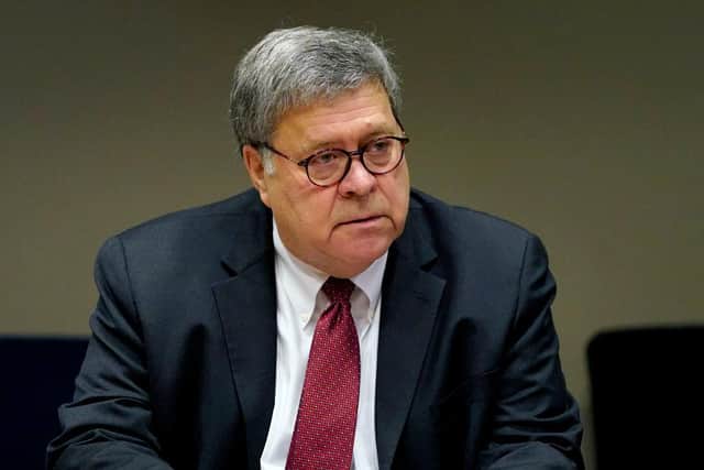 The US Department of Justice confirmed today that outgoing Attorney General, William Barr, will hold a press conference on Monday, December 21, to formally charge Libyan Abu Agila Mas’ud. (Photo by Jeff Roberson - Pool/Getty Images)