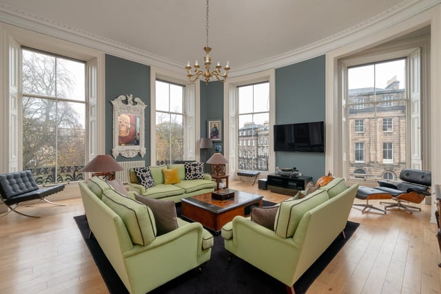Interior: The generously-sized entrance hall leads to a magnificent kitchen with large island and inset Belfast sink. On the first floor is a dual aspect drawing room and fifth bedroom, while the remaining four are spread over levels three and four.