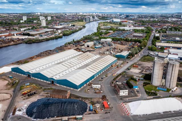 Peel Ports Group is building a new warehouse at the King George V Dock on the Clyde as part of a wider multi-million-pound investment programme.