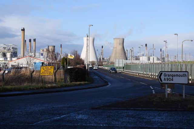 The future of the Grangemouth oil refinery will be discussed by a newly formed Forum. Pic: Michael Gillen