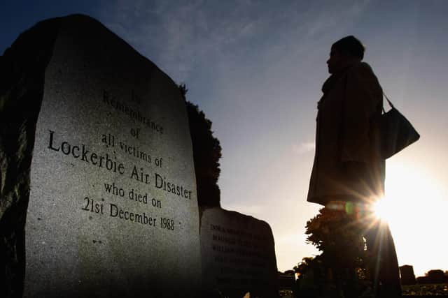 The atrocity claimed the lives of 259 passengers and crew as well as 11 people in Lockerbie. Picture: Jeff J Mitchell/Getty