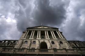 The outlook for future interest rate cuts from the Bank of England, above, has become more cloudy.