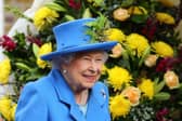 Queen Elizabeth II during a visit to Haig Housing Trust in in London in 2019. Photo: Aaron Chown/PA Wire.