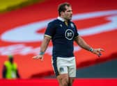 Fraser Brown injured his neck in Scotland's Autumn Nations Cup match against Ireland in Dublin in December.