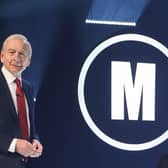 Mastermind winner Jonathan Gibson, the youngest ever at age 24, with host John Humphrys