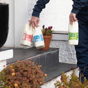 The demand for milk deliveries have rocketed.