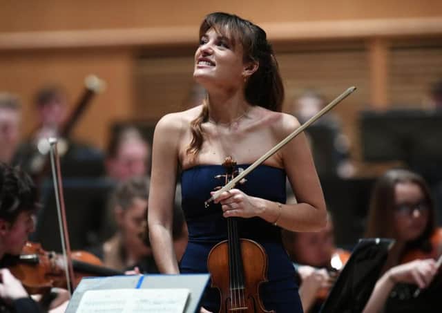 Violist Nicola Benedetti will perform alongside a specially selected ensemble as part of the Edinburgh International Fesitval.