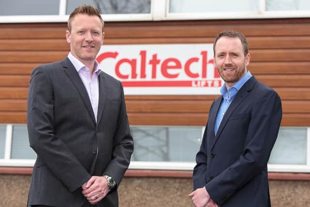 From left: Caltech Lifts directors Fraser and Andrew Renwick. Picture: Alan S. Morrison.
