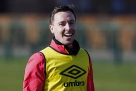 Barrie McKay's Hearts season has been plagued by two knee injuries this season.