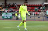 David Marshall made a big mistake for the Inter Club d'Escaldes second goal last Thursday.