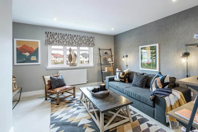 An alternative use of a bedroom in the Ramsay as an informal sitting room. Image: Chris Humphreys Photography Ltd