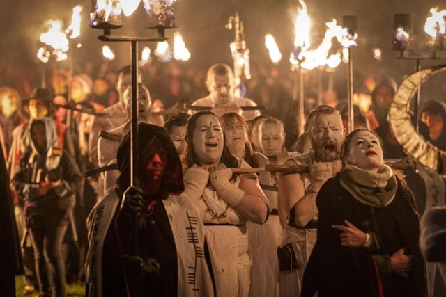 Edinburgh's Beltane celebrations are the largest of their kind in the world.
