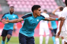 Celtic target Luis Palma, who has been previously linked with Rangers, in action for Honduras. (Photo by Atsushi Tomura/Getty Images)