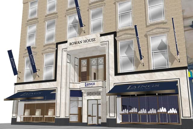 Building warrants for Rowan House on Glasgow's Buchanan Street are expected later this spring to allow Laings to get work underway, with the building set to open its doors later this year.
