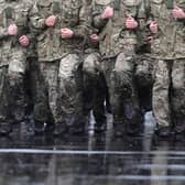 Members of 4th Battalion The Rifles marching, as the Ministry of Defence will aim to improve its understanding of how its work impacts areas of devolution following a Scottish Affairs Committee intervention. Picture: Andrew Matthews/PA Wire