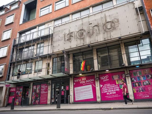 The performance took place at the Soho theatre in London.
