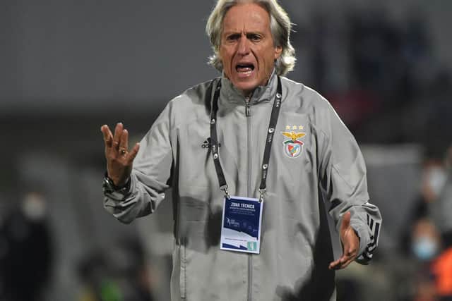 Copa Libertadores winning coach Jorge Jesus (Photo by MIGUEL RIOPA/AFP via Getty Images)