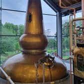 Lindores Distillery still