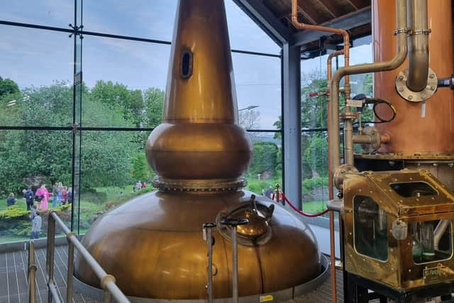 Lindores Distillery still