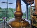 Lindores Distillery still