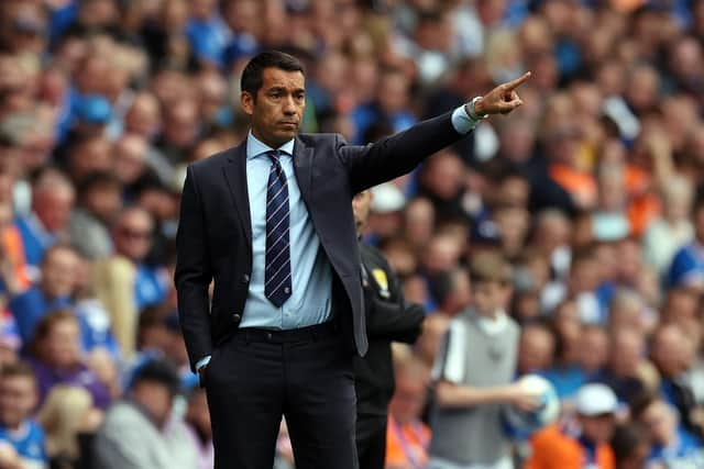 Rangers manager Giovanni van Bronckhorst presided over a 4-0 win over Ross County.