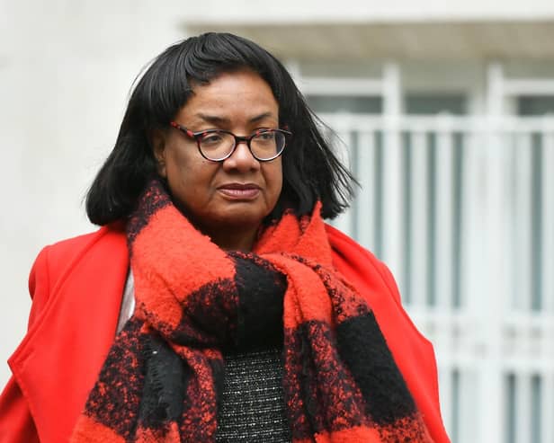 Diane Abbott. Picture: PA