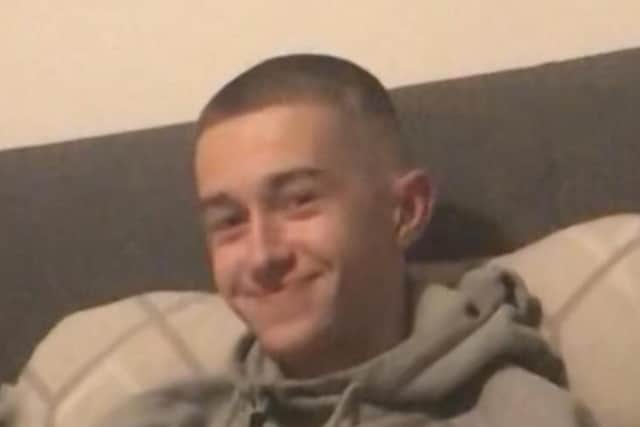 Aaron McPherson, 17, was riding an e-bike when it was in a collision. Pic: Contributed