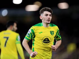 Billy Gilmour is on loan at Norwich from Chelsea.