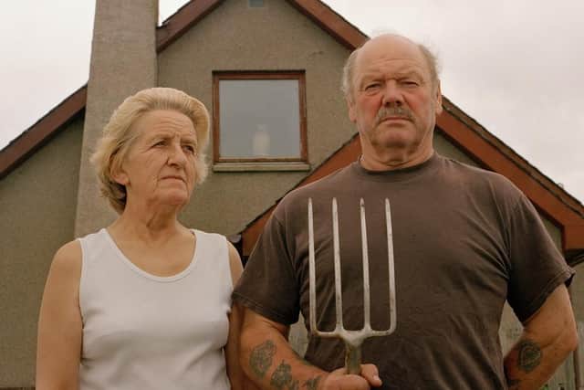 Mike and Sheila Forbes were among the Aberdeenshire residents who took on Donald Trump over his proposed golf resort development. Picture: Alicia Bruce