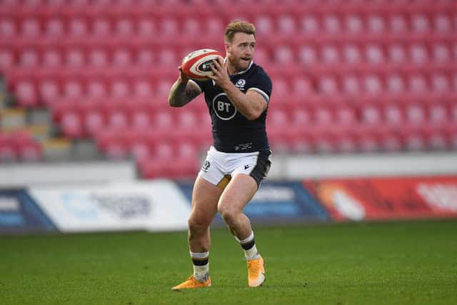 Scotland's Stuart Hogg pictured in Six Nations action. (Pic: Getty Images)