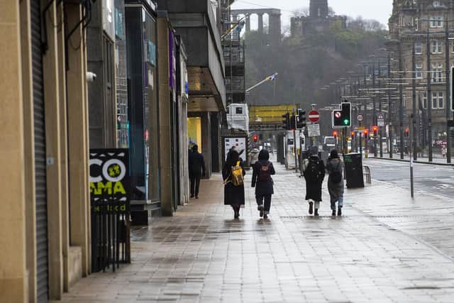The report hails the first cause for optimism across the labour market in Scotland since the outbreak of the pandemic. Picture: Lisa Ferguson.