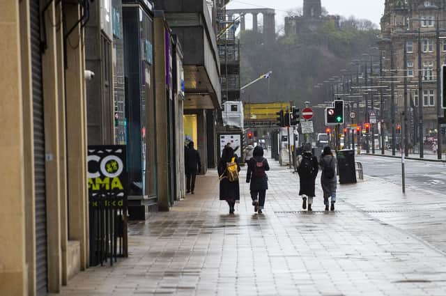 The report hails the first cause for optimism across the labour market in Scotland since the outbreak of the pandemic. Picture: Lisa Ferguson.