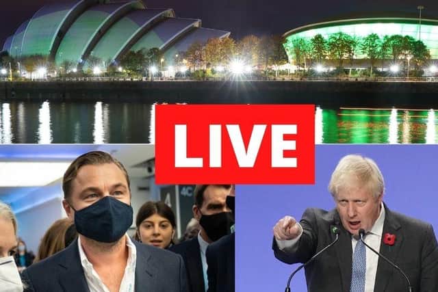 COP26 LIVE: Joe Biden leaves Scotland | Leonardo DiCaprio attends summit | Boris Johnson 'cautiously optimistic' about progress