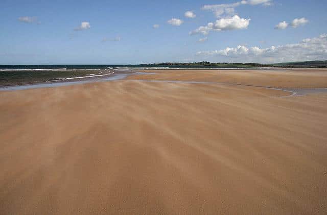 Places like Bellhaven Beach near Dunbar could be lost. Picture: Geograph