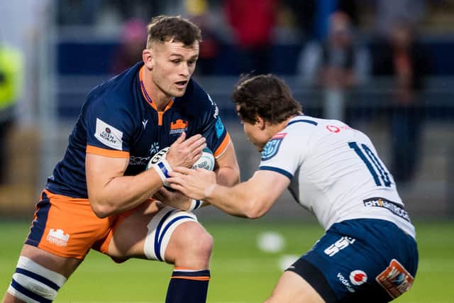 Edinburgh's versatile forward Magnus Bradbury has also been called into the Scotland squad. Picture: Ross Parker/SNS Group