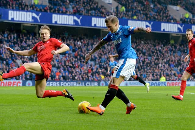 Jason Cummings' hat-trick against Falkirk in the Scottish Cup was one of the highlights of his time at Rangers.