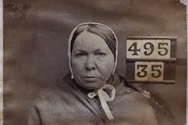 Grace McIntosh - pictured in 1879 shortly after her release on licence from Perth Prison - made her first court appearance in Aberdeen when she was only 11.